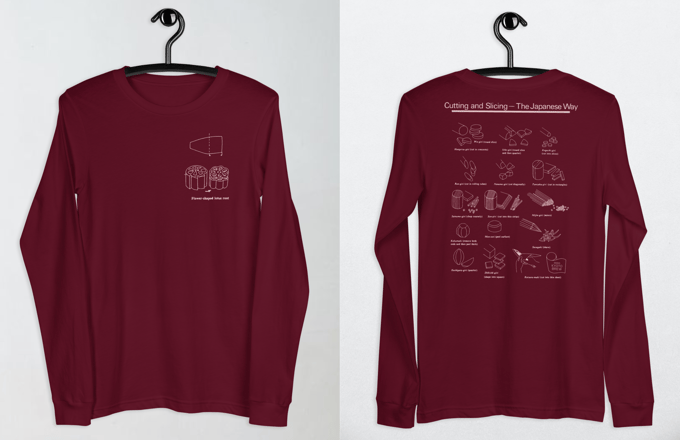 Image of Veggie Prepping Long Sleeve Tee 