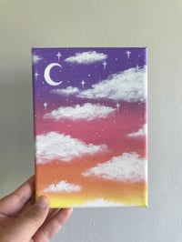 Image 3 of Colorful Crescent Moon Skyscape