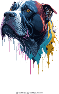 COLORFULL WOOF T-SHIRT