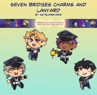 Seven Bridges Lanyard and Charms