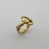 Image 1 of SNAFFLE BIT Ring 10K YELLOW GOLD