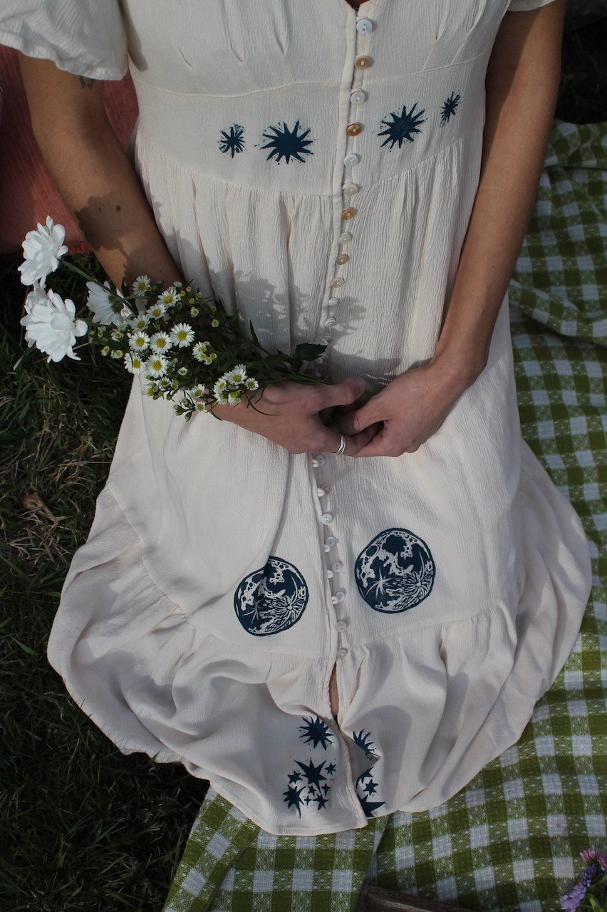 Image of Spellcaster Cream Dress