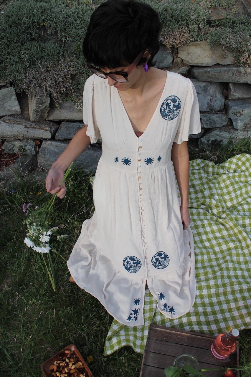 Image of Spellcaster Cream Dress