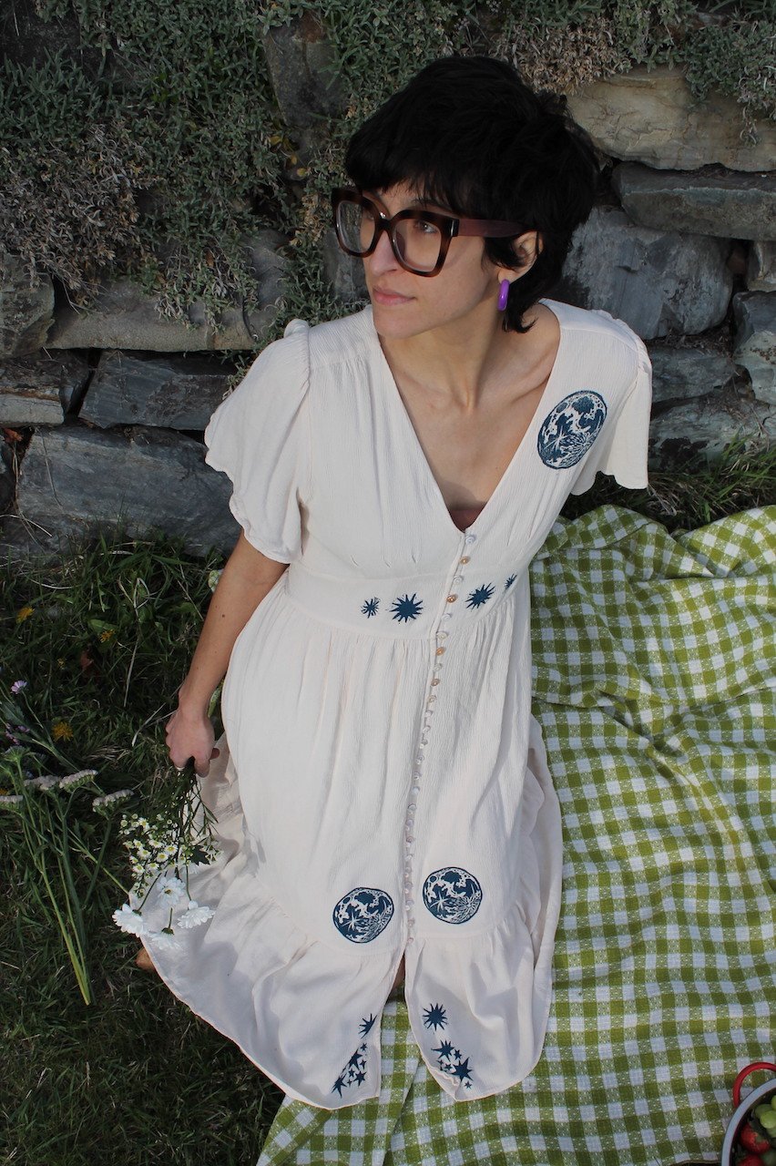 Image of Spellcaster Cream Dress