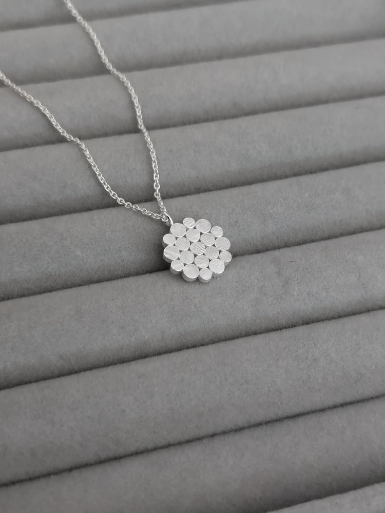 Image of Millefleur Rose Pendant 