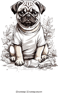 PUG LIFE!! HOODIE 