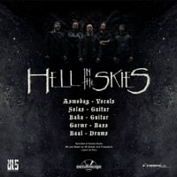 Image 5 of HELL IN THE SKIES - II - 12" (black vinyl edition)
