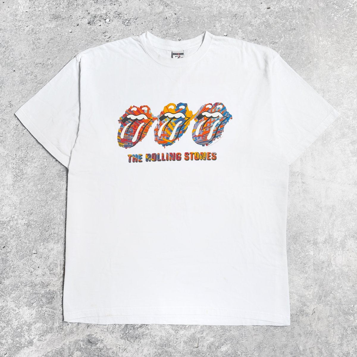 Rolling Stones 2003 White Tour T-Shirt | NLVintage