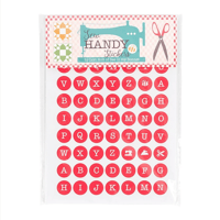 Image 2 of SEW HANDY STICKERS Organizing Stickers by Lori Holt of Bee in My Bonnet