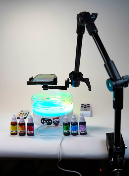 Image of "The Influencer" - Cell Phone Based Liquid Light Show Kit