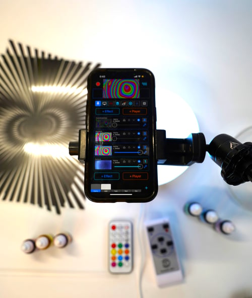 Image of "The Influencer" - Cell Phone Based Liquid Light Show Kit