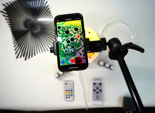Image of "The Influencer" - Cell Phone Based Liquid Light Show Kit