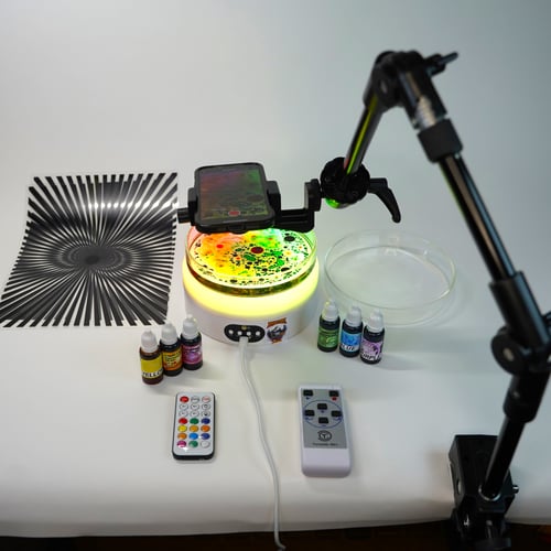 Image of "The Influencer" - Cell Phone Based Liquid Light Show Kit