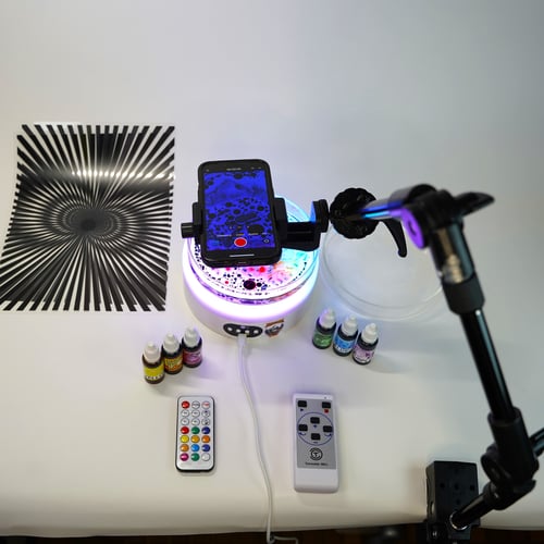 Image of "The Influencer" - Cell Phone Based Liquid Light Show Kit