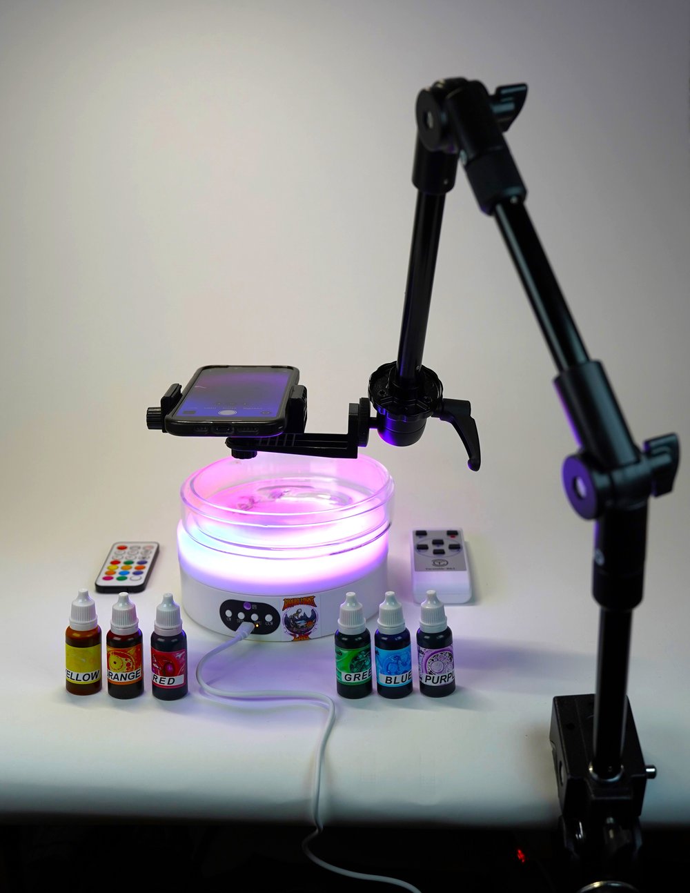 Image of "The Influencer" - Cell Phone Based Liquid Light Show Kit