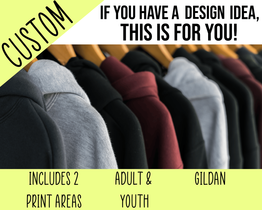 Image of CUSTOM CREWS & HOODIES