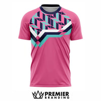 SCOTLAND LEISURE X GERMANY 1990 MASH-UP SHIRT - PINK (NO BADGE)