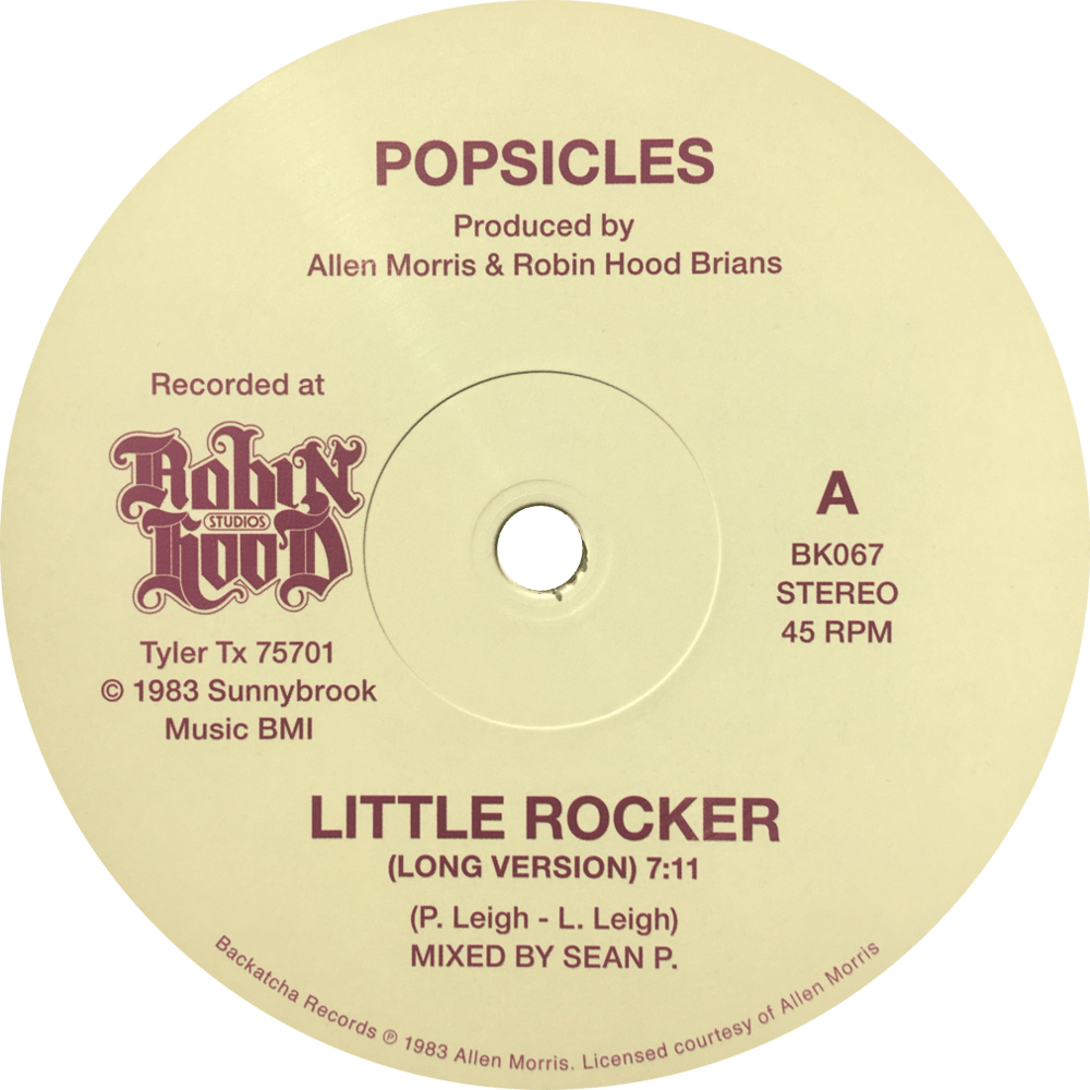 Image of LIMITED Popsicles 'Little Rocker' 12" SEAN P / GE-OLOGY MIXES