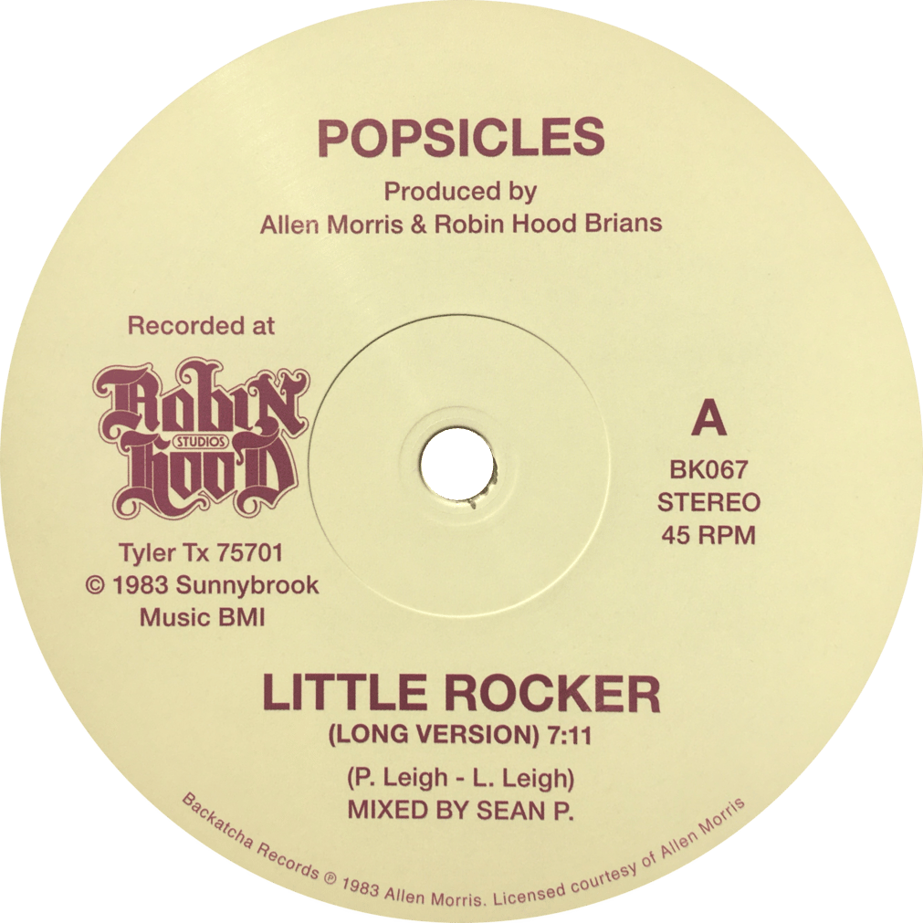 Image of LIMITED Popsicles 'Little Rocker' 12" SEAN P / GE-OLOGY MIXES