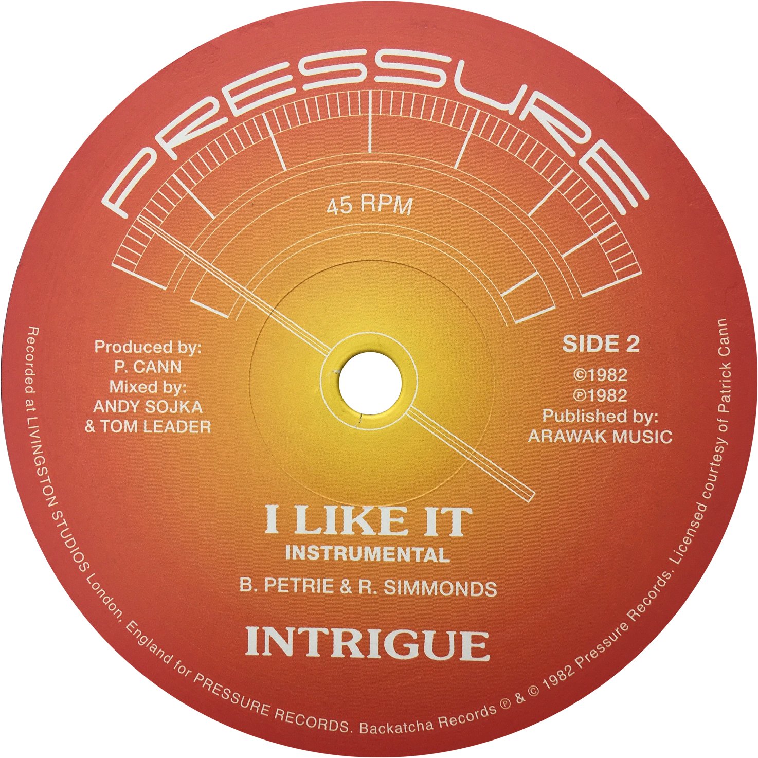 Image of Intrigue 'I Like It' 12" 
