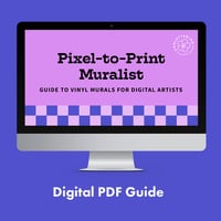 Image 1 of Pixel-to-Print Muralist (Guide or Bundle)