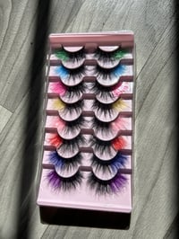 Colorful lashes 