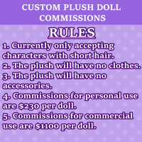 Image 2 of Custom Plush Doll Commissions (Round 1)
