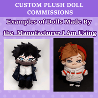 Image 3 of Custom Plush Doll Commissions (Round 1)