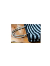 Image 4 of striped tote