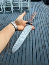 Waffle Damascus gyuto