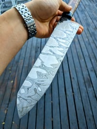 Image 2 of Waffle Damascus gyuto