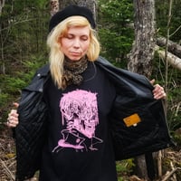 Image 2 of Cursed Arrows "Drippy Skull" Long-sleeve T-shirt