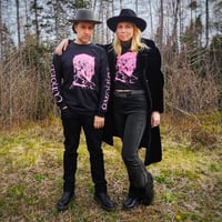 Image 5 of Cursed Arrows "Drippy Skull" Long-sleeve T-shirt