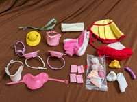 Image 2 of G1 My Little Pony Accessories and Pony Wear - Lot - UK Ponywear, Show Stable, Party Pack