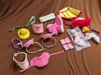 Image 4 of G1 My Little Pony Accessories and Pony Wear - Lot - UK Ponywear, Show Stable, Party Pack