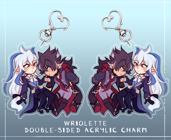 Image of [PREORDER] Wriolette | Acrylic Charm