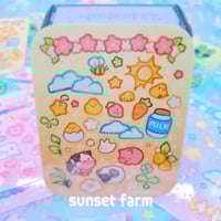 Image 7 of mini holo deco sticker sheets