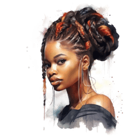 AFRO BEAUTY #2 HOODIE
