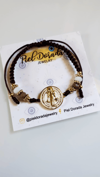 Image 1 of San Benito Abad Double Sided Bracelet 