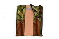 Image 1 of Retro Style Print Tote Bag