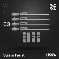 Image 2 of HDM 1/100 Sturm Faust [WA-03] Ver. 2