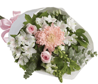 White and pinks Bouquet