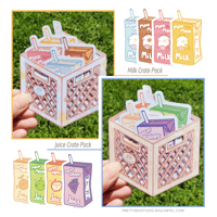 Image 3 of Dairy Sticker Set