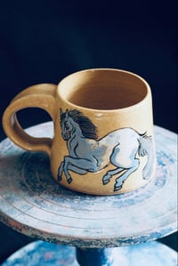 Blue pony 🐎 mug
