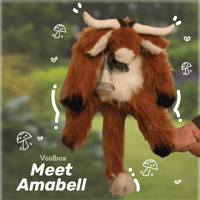 Image 1 of Meet Amabel! - Handmade Highland Cow Plush - Cottagecore