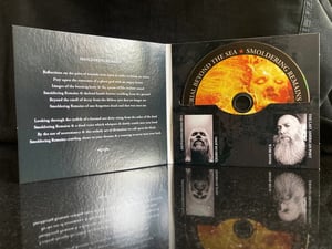 Image of BURIAL BEYOND THE SEA - Smoldering Remains. CD + Patch.