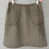 Image 1 of KylieJane pocket skirt -green leaf