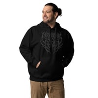 Image 7 of NEEDS MORE BLEGH DEATHCORE HOODIE - BLACKOUT LINE