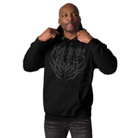 Image 8 of NEEDS MORE BLEGH DEATHCORE HOODIE - BLACKOUT LINE