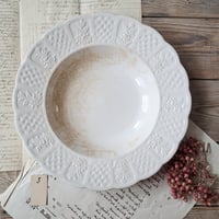 Image 9 of Gorgeous Gently Stained Deep Soup/Salad Plates